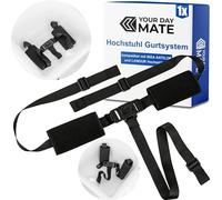 Highchair Safety Harness with Belt Pads, 1 Set, Compatible with IKEA ANTILOP and IKEA LANGUR, Child Safety Harness That Grows with The Child, 3-Point Harness System for Children's high Chairs