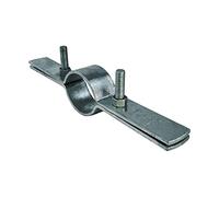 Highcraft DMST-H03 Riser Clamp Vertical Pipe Hanger for Copper, Iron, CPVC, PEX 3 in. Galvanized Steel, 3, 3