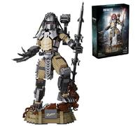 highdar Xenomorph Building Blocks Set, Alien Warrior Model Toys Predator Building Kit, Office Home Decro Construction Toy Gifts for Adults - 978 Pcs