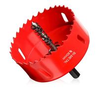 Highdecora Bi-Metal Hole Saw Set With Arbor And Pilot Bit, For Wood, Plywood, Plastic, Drywall, Thin Metal Sheets, Ceiling Light Installation
