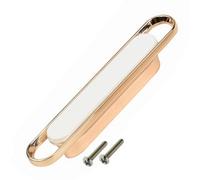 Highdecora Cabinet Door Knobs And Handles, Cupboard Drawer Pulls, 6 Pack (115mm-White)