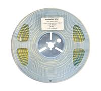 Highdecora Cob Led Light Strip Cutomisable Kit 8mm Width Uniform Dotless Led Tape Light For Room Cabinet Kitchen Wardrobe (Dc24V/6000K/10M)