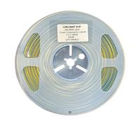 Highdecora Cob Led Light Strip Cutomisable Kit 8mm Width Uniform Dotless Led Tape Light For Room Cabinet Kitchen Wardrobe (Dc24V/3000K/10M)