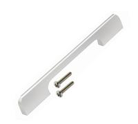 Highdecora Kitchen Cabinet Handle, Dresser Drawer Pull, Wardrobe Door Knob, Length 178mm, Hole Distance 160mm, Set Of 4 (Silver)