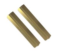 Highdecora Long Profile Pull Handle V Style For Furniture Wardrobe, Kitchen Cabinet, Tv Unit, Drawer (2, Gold)