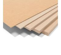 highdecora MDF Board - Cut to Size Wood Panels for Shelving, DIY, Furniture & Wall Use | Smooth Raw Sheet for Crafts, Plasterboard Projects & Loft Boards Support - (25mm H100-1000 x W100-600)