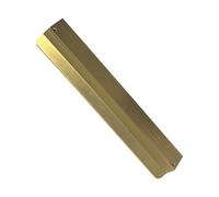 Highdecora Profile Pull Handle V Style For Furniture Wardrobe, Kitchen Cabinet, Tv Unit, Drawer (1, Gold)