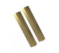 Highdecora Profile Pull Handle V Style for Furniture Wardrobe, Kitchen Cabinet, TV Unit, Drawer in Gold | Size: Small Highdecora Gold Small