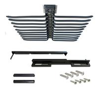 Highdecora Pull Out Trousers Rack, Steel Sliding Pants Hanger, 10-20 Arms, Grey (20 Arms)