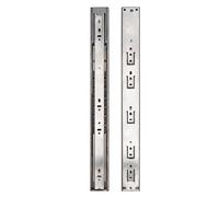 Highdecora Stainless Steel Soft Close Drawer Runners, 60Kg Load Capacity, Heavy Duty, Full Extension Ball Bearing, Side Mount, 1 Pair 500mm