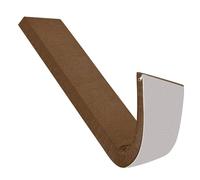 HighDensity Memory Foam Linen Bench ion for 2/3 Seater NonSlip & Machine Washable Cover Perfect for Dining Piano Shoe Bench (Coffee 140x55cm)