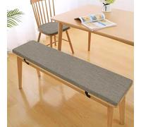 HighDensity Memory Foam Outdoor Cushions 67"x15.8"x2"Washable Linen NonSlip Design Ideal for Shoe Benches Piano Patio FurnitureGreen Color