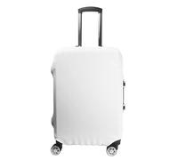 Highdi 19-32 Inch Suitcase Cover, Various Solid Color Travel Suitcase Covers, Anti-Scratch Suitcase Covers Protectors, Elastic Luggage Covers for Travel, Business (White,L)