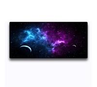 Highdi Gaming Mouse Pad PC Office Interstellar Print Keyboard Mat Extended Large Desk Mat Computer Mouse Mat, Mousepad Non-Slip Stitched Edge for Home Office Work (600 * 1200 * 3mm,J)