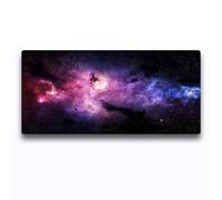 Highdi Gaming Mouse Pad PC Office Interstellar Print Keyboard Mat Extended Large Desk Mat Computer Mouse Mat, Mousepad Non-Slip Stitched Edge for Home Office Work (300 * 800 * 3mm,B)