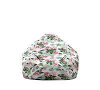 Highdi Kids Bean Bag Chair, Tropical Cactus Print Gaming Beanbag Chair Cover for Bedroom Adult Without Filling Highback Comfortable Lazy Sofa Soft Toy Storage Bean Bag Seat (Spring,90x110cm)