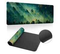 Highdi Mouse Pad Gaming Large, XXL/XL Keyboard Long Mouse Mat Non-Slip Rubber Desk Mat Computer Mouse Mat Mousepad with Anti-Slip Base for Home Office Work (Tyndall effect,400 * 1000 * 2mm)