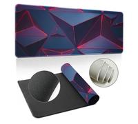 Highdi Mouse Pad Large Gaming L/XL/XXL, 3D Crack Geometry Mouse Pad with Non-Slip Rubber Base, Mouse Mat Extended, Gaming Mousepad for Computers, PC, Office (600x1200x3mm,Shining)