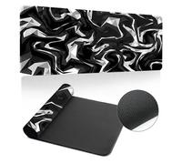 Highdi Mouse Pad Large Gaming L/XL/XXL, 3D Printed Mouse Pad with Non-Slip Rubber Base, Mouse Mat Extended, Gaming Mousepad for Computers PC office (Geometry,500x1000x3mm)