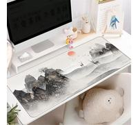 Highdi Mouse Pad Large Gaming L/XL/XXL Mouse Pad with Non-Slip Rubber Base,Mouse Mat Extended,Gaming Mousepad for Computers, PC, Office, 3D Chinese style (300x700x3mm,Deer)