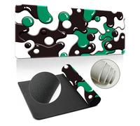 Highdi Mouse Pad Large Gaming L/XL/XXL, Mouse Pad with Non-Slip Rubber Base, Mouse Mat Extended, Gaming Mousepad for Computers, PC, Office, Abstract Bubbles (400x900x3mm,White)