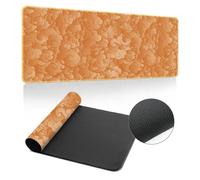 Highdi Mouse Pad Large Gaming L/XL/XXL, Mouse Pad with Non-Slip Rubber Base, Mouse Mat Extended, Gaming Mousepad for Computers, PC, Office, 3D Printed (300x600x3mm,Orange)