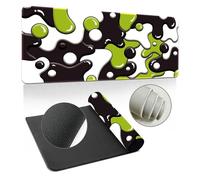 Highdi Mouse Pad Large Gaming L/XL/XXL, Mouse Pad with Non-Slip Rubber Base, Mouse Mat Extended, Gaming Mousepad for Computers, PC, Office, Abstract Bubbles (300x700x3mm,Black)