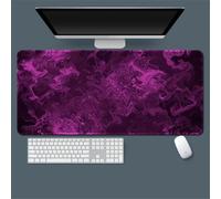 Highdi Mouse Pad Large Gaming L/XL/XXL, Mouse Pad with Non-Slip Rubber Base, Mouse Mat Extended, Gaming Mousepad for Computers, PC, Office, Psychedelic (500x1000x3mm,Fuchsia)