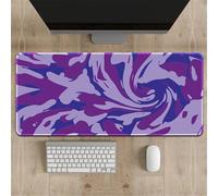 Highdi Mouse Pad Large Gaming L/XL/XXL, Mouse Pad with Non-Slip Rubber Base, Mouse Mat Extended, Gaming Mousepad for Computers, PC, Office, 3D Graffiti (300x700x3mm,Purple)