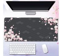 Highdi Mouse Pad Large Gaming L/XL/XXL, Mouse Pad with Non-Slip Rubber Base, Mouse Mat Extended, Gaming Mousepad for Computers, PC, Office, Chinese Style (400x800x3mm,Black)