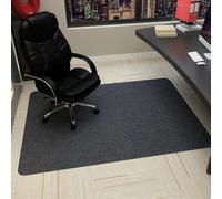 Highdi Office Chair Mat, Office Chair Mat for Carpet for Hardwood Floor & Tile Floor, Scratch Resistant Non-Slip, Washable Desk Chair Carpet for Home Office (Anthracite,90x120cm)