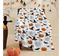 Highdi Sherpa Throw Blanket Large, 3D Printing Fleece Blanket for Double King Bed Size Lightweight Sofa Throw Warm Fluffy Microfiber for Travel, Camping, Couch (Spider Web,150 * 200cm)