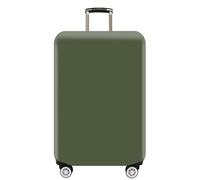 Highdi Suitcase Cover, Pure Color Series, Travel Suitcase Covers, Washable Anti-Scratch Suitcase Covers Protectors, Luggage Covers for Suitcases Elastic (Olive,XL(30-32inch))