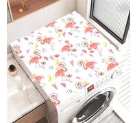 Highdi Washer and Dryer Top Protector Mat Cover Animal prints, Non-Slip Washing Machine Top Protector Mat,for Dust-Proof Refrigerator,Home Kitchen Laundry Room (Butterfly,30x40cm)