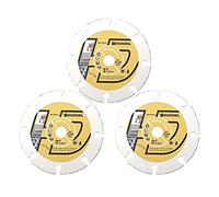 HIGHDRIL 5PCS 3Inch Circular Saw Blade - Carbide Wood Cutting Disc with Arbor 10MM for Wood, Gypsum Board, Fiberglass, Rubber Pipe, Plastic, Cement Residue