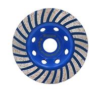 HIGHDRIL Diamond Cup Wheel - 115 mm x 22.23 mm Turbo Diamond Cup Grinding Wheel for Concrete, Masonry, Granite, Marble, Natural Stone