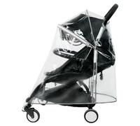 HighEnd Thicking EVA RainCover for Compact Foldable Stroller,Fit BBZYOYO Perfectly,Weather Shield with Waterproof Zipper Opening,Reflective Safety Edging & Full Coverage Design,Ideal for Urban Travel.