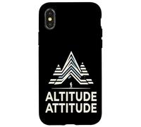 HIGHER ALTITUDE Mountain Graphic Hiker Case for iPhone X/XS