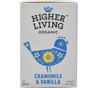 Higher Living Chamomile & Vanilla 30g (Pack of 4)
