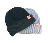 Higher Mountains Radiation Protection EMF Hat Beanie Black 5G 4G Slouchie Cap, Black, One Size