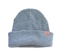 Higher Mountains Radiation Protection EMF Hat Beanie Black 5G 4G Slouchie Cap, Grey, One Size
