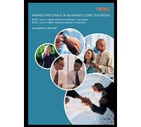 Higher Nationals In Business Core Textbook BTEC Level 5, Level 4