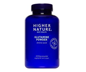 Higher Nature Advanced Formula Glutamine Powder 200g powder for Gut Health