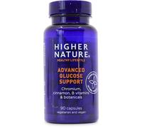 Higher Nature Advanced Glucose Support Vegetable Capsules 90 Capsules