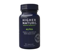HIGHER NATURE Alpha for Get Up & Go - 90 Capsules