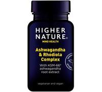 Higher Nature Ashwagandha & Rhodiola Comlex 30 Capsules