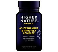 Higher Nature Ashwagandha & Rhodiola 30 Capsules