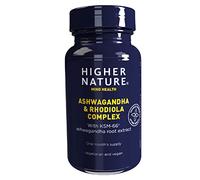 Higher Nature Ashwagandha & Rhodiola 30 Capsules
