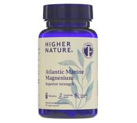 Higher Nature - Atlantic Marine Magnesium 300mg - Natural Source - True Food® Formula - High Strength Magnesium Supplements - Enhance Natural Calm, Supports Bone, Muscle, Sleep & Energy - 30 Capsules