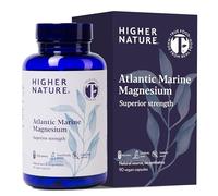 Higher Nature Atlantic Marine Magnesium Supplement 300mg - 90 Capsules | True Food® Formula, Natural Source, High Strength Magnesium Supplements, Enhance Calm, Support Bone, Muscle, Sleep & Energy